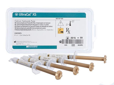 Ultradent UltraCal XS 4-Pack Syringe Refill