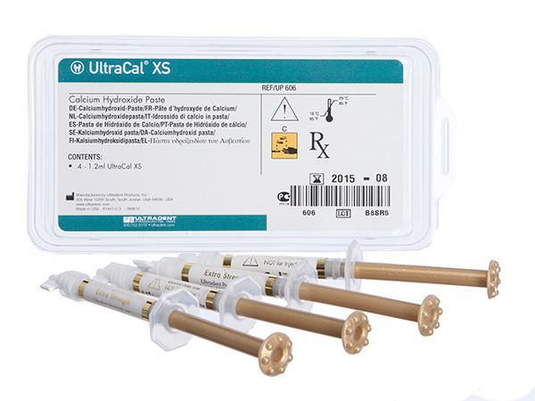Ultradent UltraCal XS 4-Pack Syringe Refill