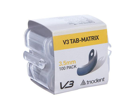 Triodent V3 3.5mm Tab-Matrix 100 Pack