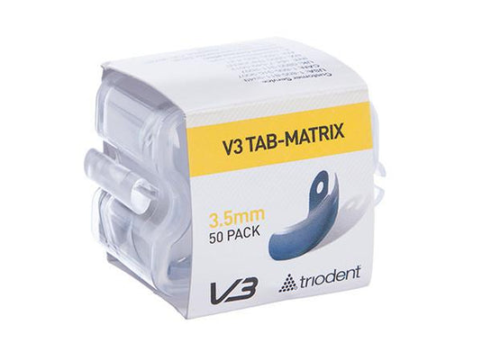 Triodent V3 3.5mm Tab-Matrix 50 Pack