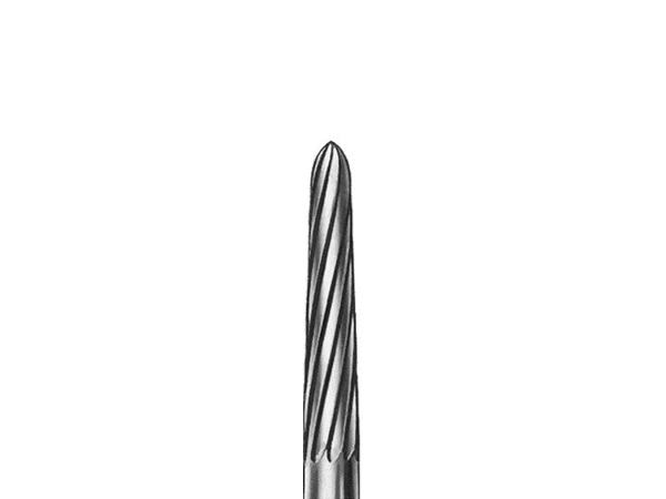 Load image into Gallery viewer, Komet H283K Tapered Chamfer Tungsten Carbide Finishing Bur
