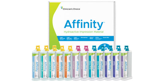 Clinician's Choice® Affinity™ Spectrum, paquet de 18 