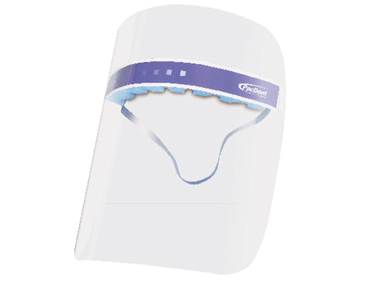 Pac-Dent iShield Disposable Face Shield clear view