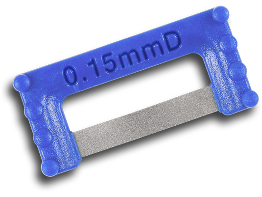 ContacEZ IPR Strip Dark Blue Widener 0.15mm