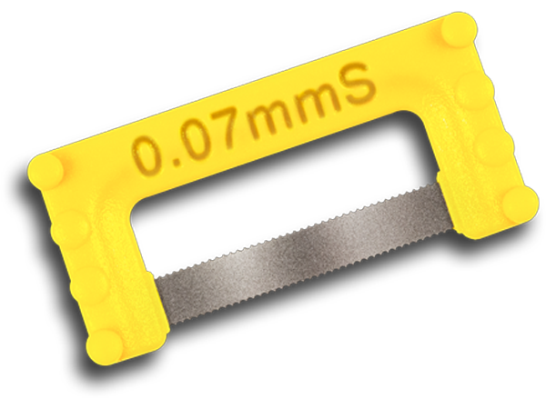 Load image into Gallery viewer, ContacEZ IPR Strip Yellow Starter 0.07mm
