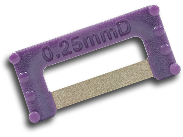 Load image into Gallery viewer, ContacEZ IPR Strip Purple Super-Widener 0.25mm
