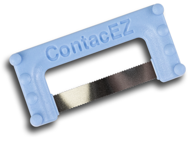 Load image into Gallery viewer, ContacEZ Blue Serrated Restorative Strip
