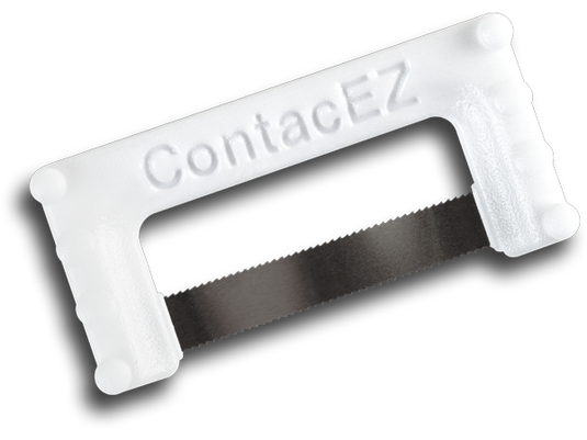 ContacEZ White Serrated Restorative Strip