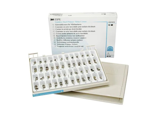 3M ESPE Stainless Steel Primary Molar Crowns Kit